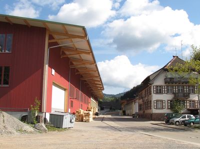 Produktionshallen für Abbund, Holzrahmenbau und NUR-HOLZ